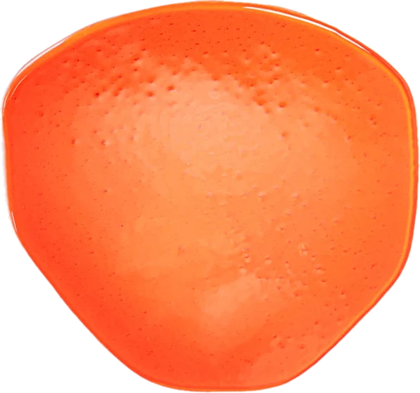 Glasscheibe in Orange – STOI Steinmetzwerkstatt